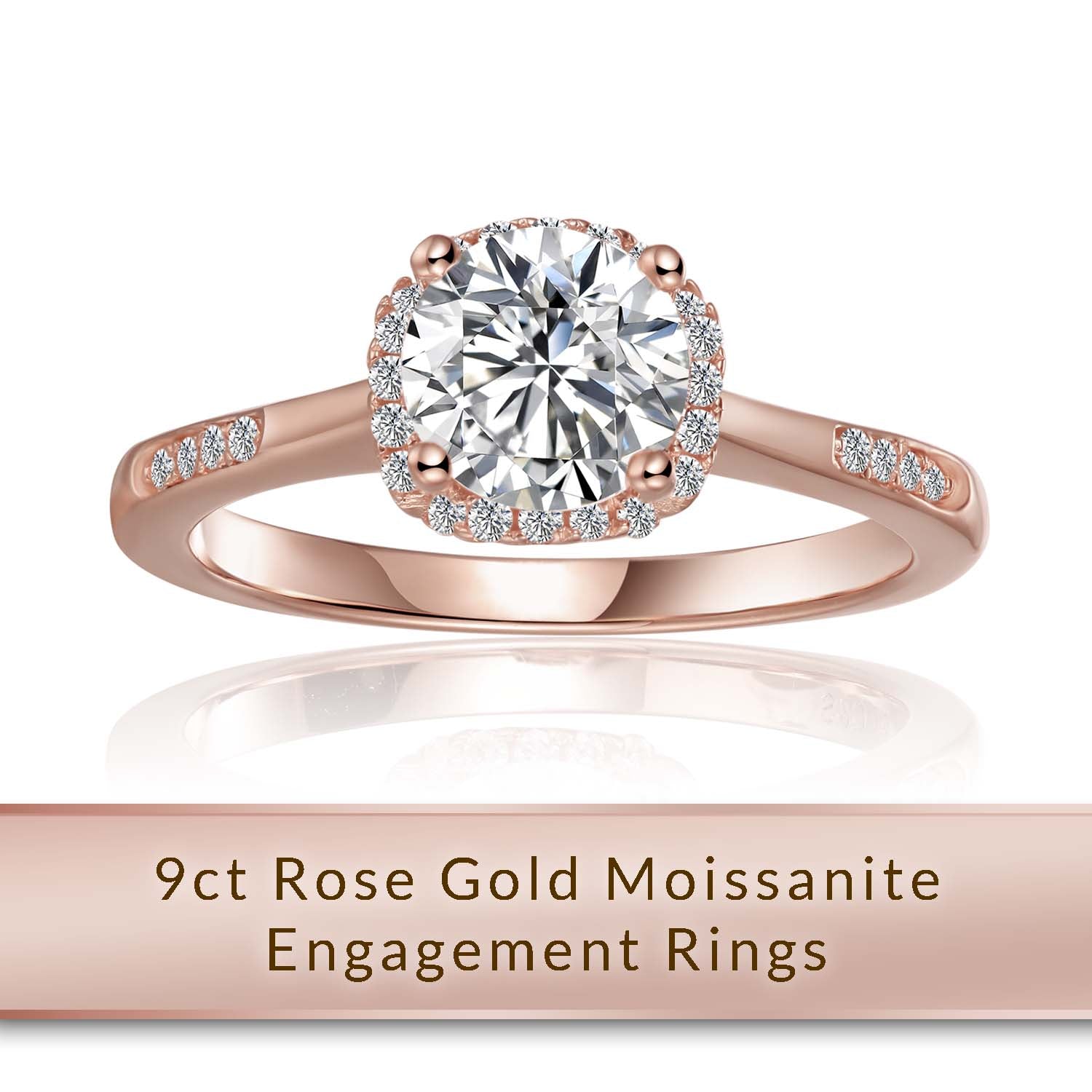 9ct rose gold engagement ring 2025