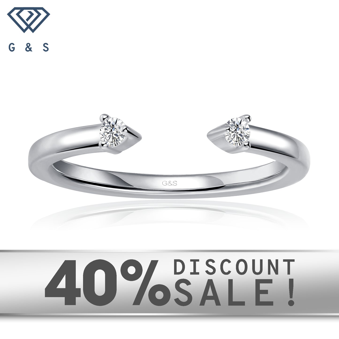 A classic and elegant wedding band set in 9ct white gold with a timeless design.