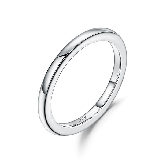 Classic Sterling Silver Wedding Band