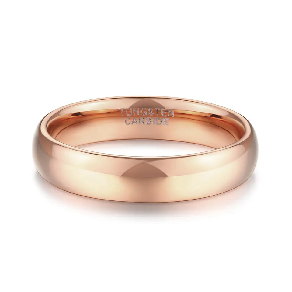 Rose Tungsten Carbide Ring