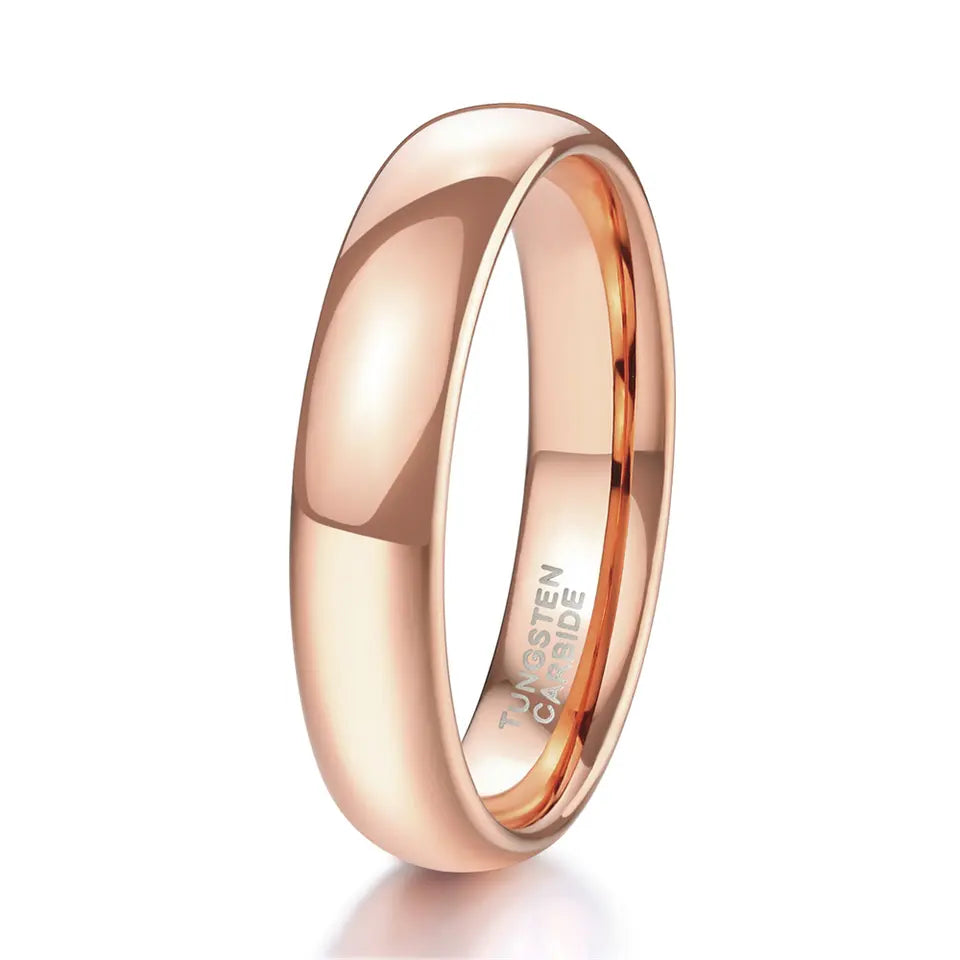 Rose Tungsten Carbide Ring