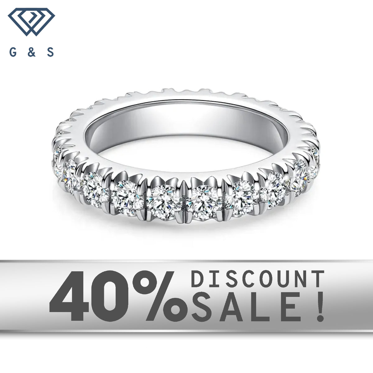 Full Eternity Stacking Ring – Gems and Stuff