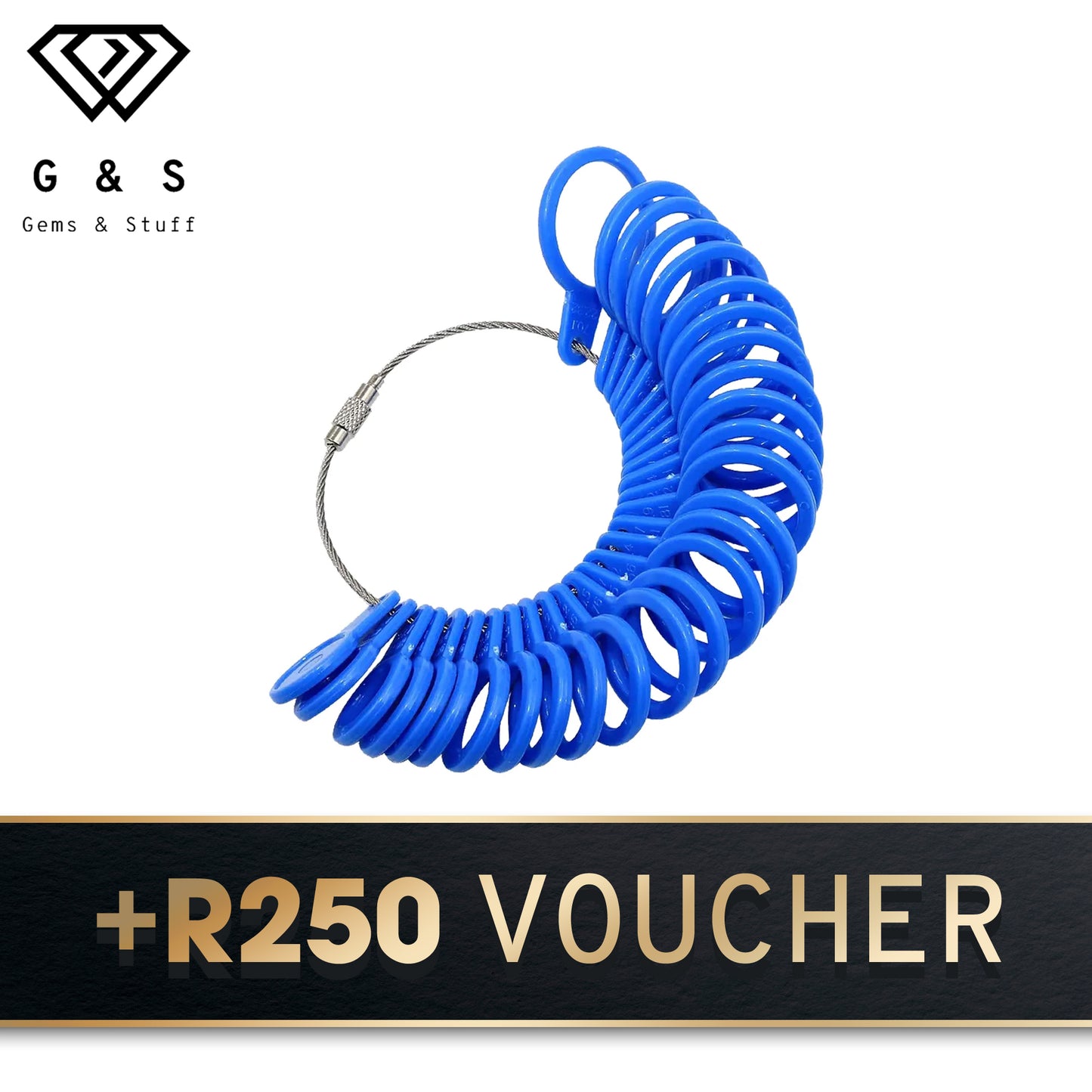 Don`t know your size - G&S Ring Sizing Kit Plus R250 Voucher