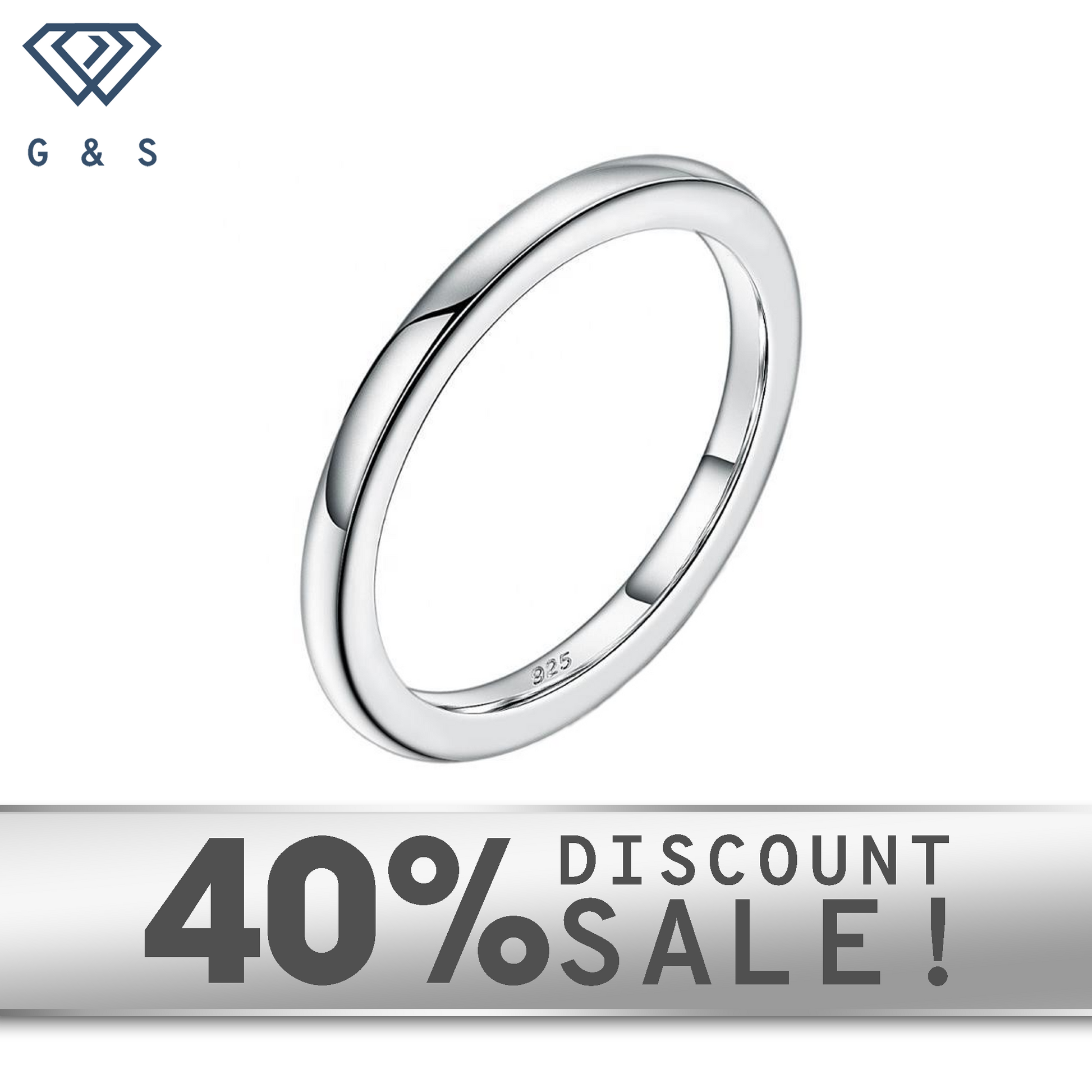Timeless and elegant wedding bands crafted in 9ct white gold.