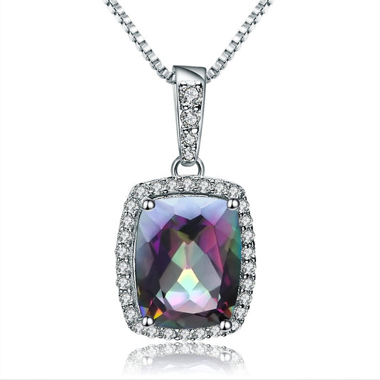 Luxury Rainbow Mystic Quartz Pendant (Leadtime of 5 weeks)