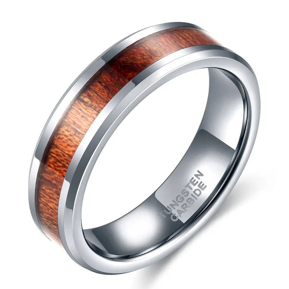 Silver tungsten carbide rings discount
